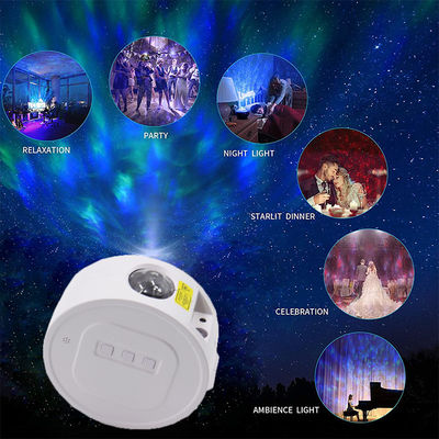 Rechargeable ABS LED Disco Party Light 7.5W Starry Sky Projector Night Light