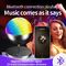 Rotating LED Disco Party Light Sound Activated Bluetooth Speaker